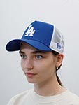 Бейсболка NEW ERA арт. 11405497 Los Angeles Dodgers MLB (синий / белый)